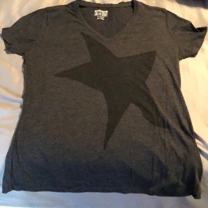 Gray Star Converse shirt